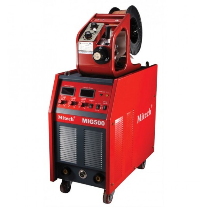  Профессиональный Сварочный Полуавтомат 380в 500а Mitech MIG-500 IGBT
