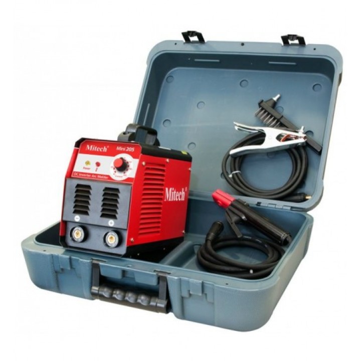 Сварочный Инвертор 220в. 200а. Mitech Mini-205 (В Кейсе
