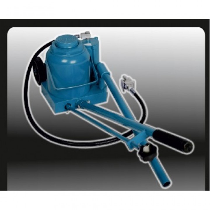  ДОМКРАТ ПНЕВМОГИДРАВЛИЧЕСКИЙ ПЕРЕКАТНОЙ 50Т (ХОД ШТОКА - 90ММ, ВЫСОТА ПОДХВАТА - 190ММ, ВЫСОТА ПОДЪЕМА - 280ММ)