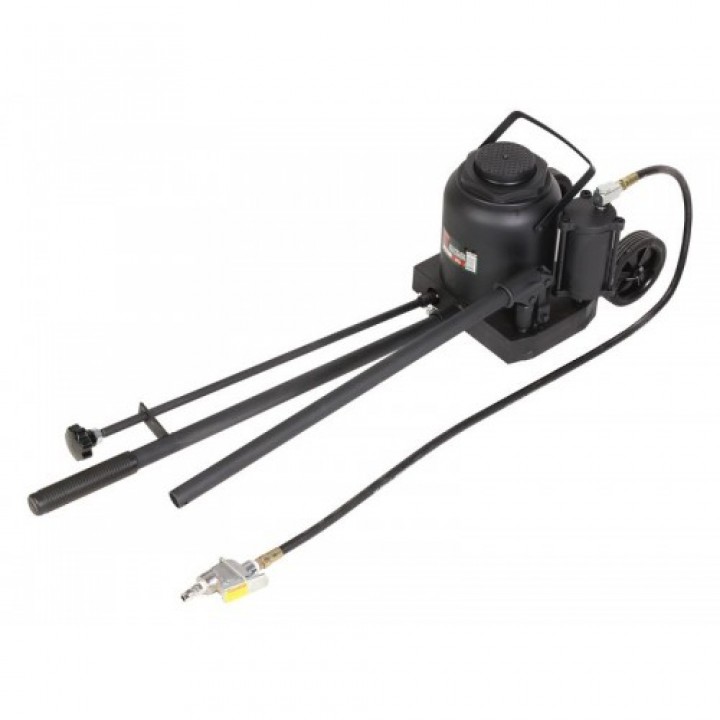 ДОМКРАТ ПНЕВМОГИДРАВЛИЧЕСКИЙ 50Т ПЕРЕКАТНОЙ ( ВЫСОТА МИН 260ММ ,ХОД ШТОКА 190ММ)