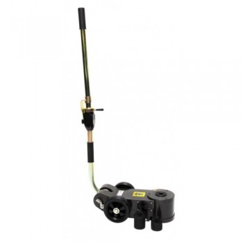  ДОМКРАТ ПОДКАТНОЙ ПНЕВМОГИДРАВЛИЧЕСКИЙ ДВУХШТОКОВЫЙ С РЕГУЛИРУЕМОЙ РУКОЯТКОЙ 30Т/15Т FORCEKRAFT (FK-F-30SP(SP30-2))